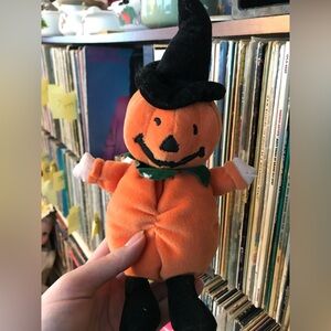 1990s S M I L I N’ Jack Halloween Pumpkin plush
